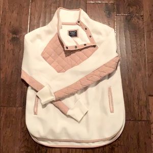 Abercrombie Asymmetrical Snap-Up  Fleece